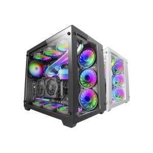 MARSGAMING CASE XXL E-ATX MCV3 PREMIUM CUSTOM 2*TG BLACK